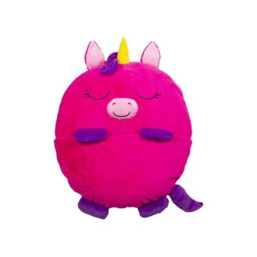 Rózsaszín Unikornis Plüssállat – Hálózsákká  Alakítható 128x48