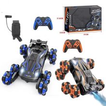 Nyolckerekű Terepjárgány Füstölő, Távirányítós Kaszkadőrautó