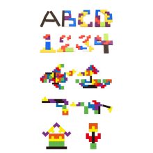 Fa Puzzle Tetris Puzzle Blokkok 40db