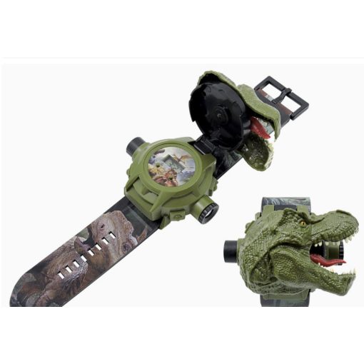 3d Gyerek Projektoros Karóra 20 Motívummal dino