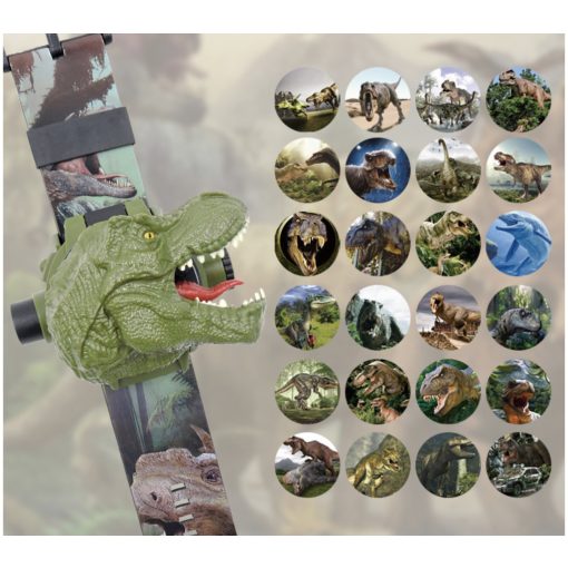 3d Gyerek Projektoros Karóra 20 Motívummal dino