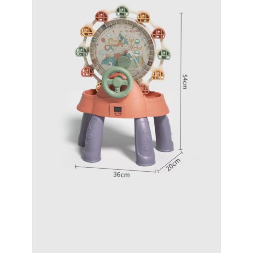 Óriáskerék-körhinta kormányra fogó labdákkal