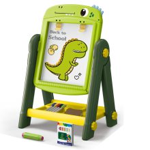 kétoldalas mágneses kréta számláló kreatív tábla dinoszaurusz