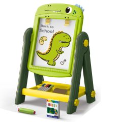   kétoldalas mágneses kréta számláló kreatív tábla dinoszaurusz