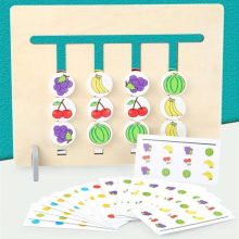 A Montessori Gyümölcsök Színéhez Illő Fa Oktatójáték