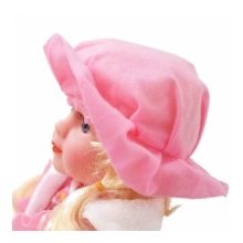 Éneklő Hajas Kati Baba Óriás Szempillával – 52 Cm