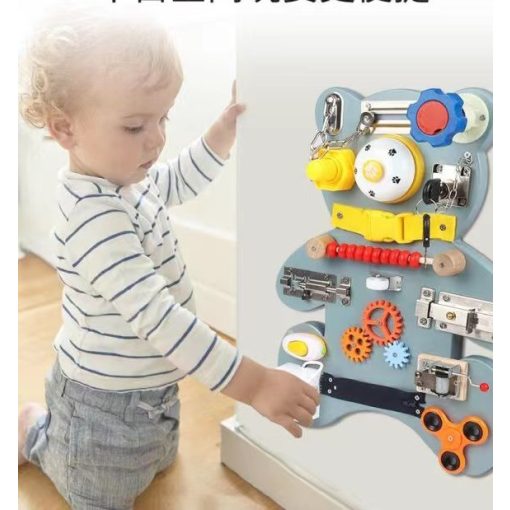 Maci Fa Montessori Készségfejlesztő Kreatív Rejtvény Játék