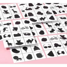 Montessori Keresse Meg Az Árnyékot – Párosítsa A Képeket 10 Kartya Yzpd