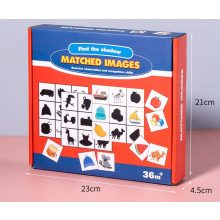 Montessori Keresse Meg Az Árnyékot – Párosítsa A Képeket 10 Kartya Yzpd