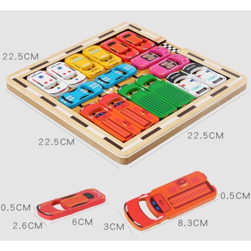 Költözz Ki Az Autóból-logikai Parkolási Geometriai Puzzle Játék 