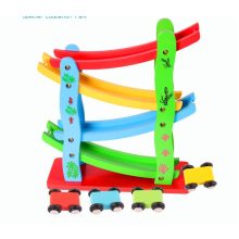 Oktatási Fa Csúszdapálya Autókkal Autópálya