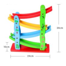 Oktatási Fa Csúszdapálya Autókkal Autópálya