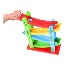 Oktatási Fa Csúszdapálya Autókkal Autópálya