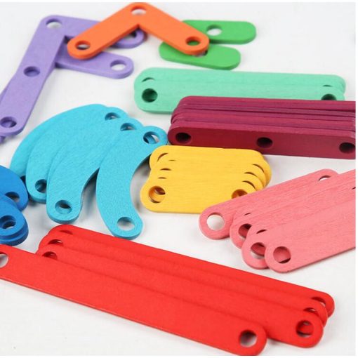 Montessori Geotábla Puzzle Fejlesztő Játék
