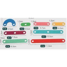 Montessori Geotábla Puzzle Fejlesztő Játék