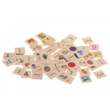 Párosító És Válogató Játék, 88 Fa Darabbal Sorter