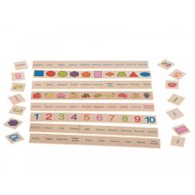 Párosító És Válogató Játék, 88 Fa Darabbal Sorter