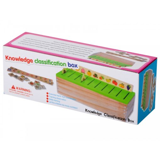 Párosító És Válogató Játék, 88 Fa Darabbal Sorter