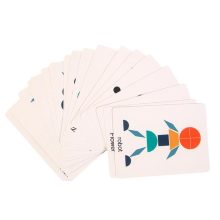 Montessori Színes  Alakú Puzzle 180db