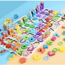 Fish&count Oktató Oktatas Játék Montessori Fa Matematikai Játék A Számok Bűvöletében