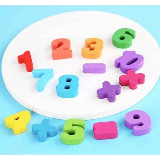 Fish&count Oktató Oktatas Játék Montessori Fa Matematikai Játék A Számok Bűvöletében