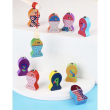 Fish&count Oktató Oktatas Játék Montessori Fa Matematikai Játék A Számok Bűvöletében