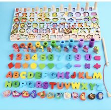 Fish&count Oktató Oktatas Játék Montessori Fa Matematikai Játék A Számok Bűvöletében