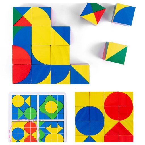  Térben Gondolkodást Fejlesztő Építőkockák