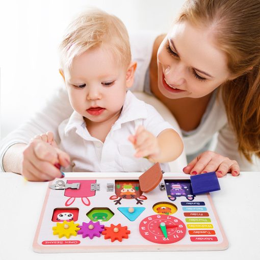 Oktatási Montessori Elfoglalt Tabla