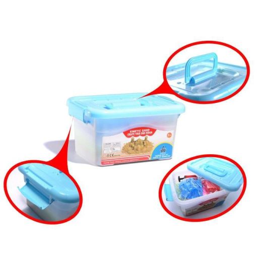 Homokgyurma-kinetikus Homok-2 Kg-homokozóval-formákkal 