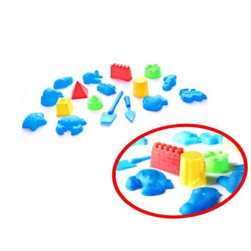 Homokgyurma-kinetikus Homok-2 Kg-homokozóval-formákkal 