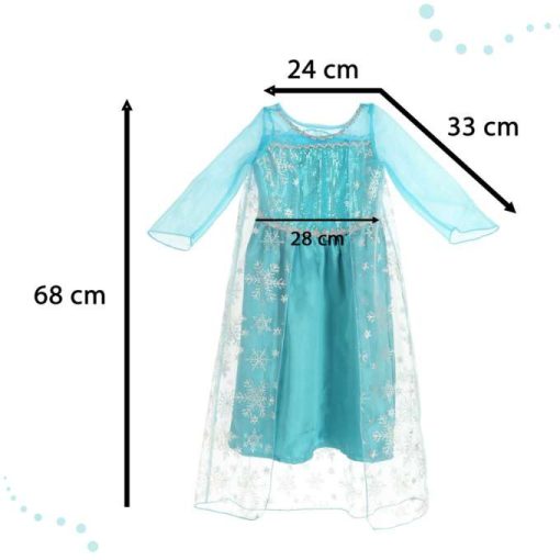 Elsa Frozen Farsangi Jelmez 120 Cm