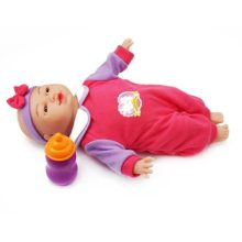 Interaktív Baba – Cumizik, Gügyög, Sír, Mosolyog 