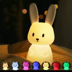 Éjszakai lámpa gyermekeknek Nyuszi