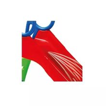 Nagy piros csúszda vízcsatlakozóval, 2 m