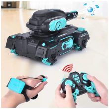 Távirányítós Játék Tank Vízibombás Összecsapásokhoz Hang- És Fényeffektekkel 