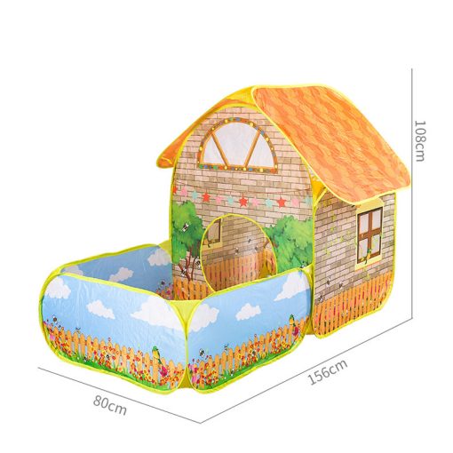 Házikó Kerttel - Gyermek Játszósátor