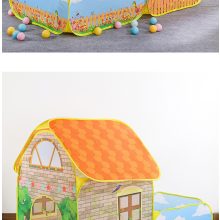 Házikó Kerttel - Gyermek Játszósátor