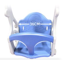 Gyerek csúszda hintával 3 az 1-ben Kék