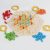 Fa Oktatási logikai háromszög sakk Geometry Chain Chess Puzzle Társasjáték