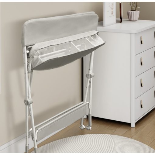 Összecsukható pelenkázóállvány Pelenkázópult kék állítható magasságú és 360 fokos irány