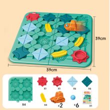 Logikai Útépítő Játék Logikai Kirakós Labirintus Társasjátékok