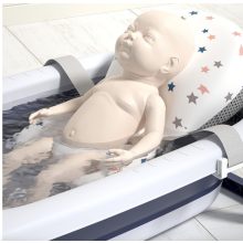 összecsukható kád hálós babatartóval