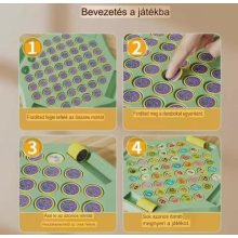 Memória sakk - Találj egyforma társasjáték gyümölcs