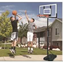 Fém Kosárlabda palánk kosárlabda karika 6-14 éves gyerekeknek 236CM