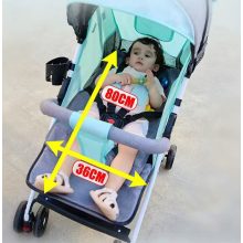  Kompakt sportbabakocsi állítható háttámlával szürke-rózsaszín