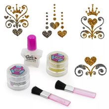 Hajszínező Kréta És Csillámtetoválás Készítő Szett