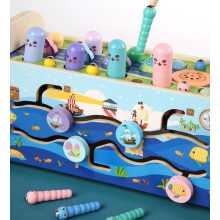 7 Az 1 Ben Xilofon És Kalapács Játék Horgászat És Féregfogás Játék