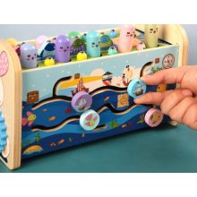 7 Az 1 Ben Xilofon És Kalapács Játék Horgászat És Féregfogás Játék