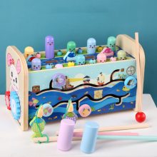 7 Az 1 Ben Xilofon És Kalapács Játék Horgászat És Féregfogás Játék